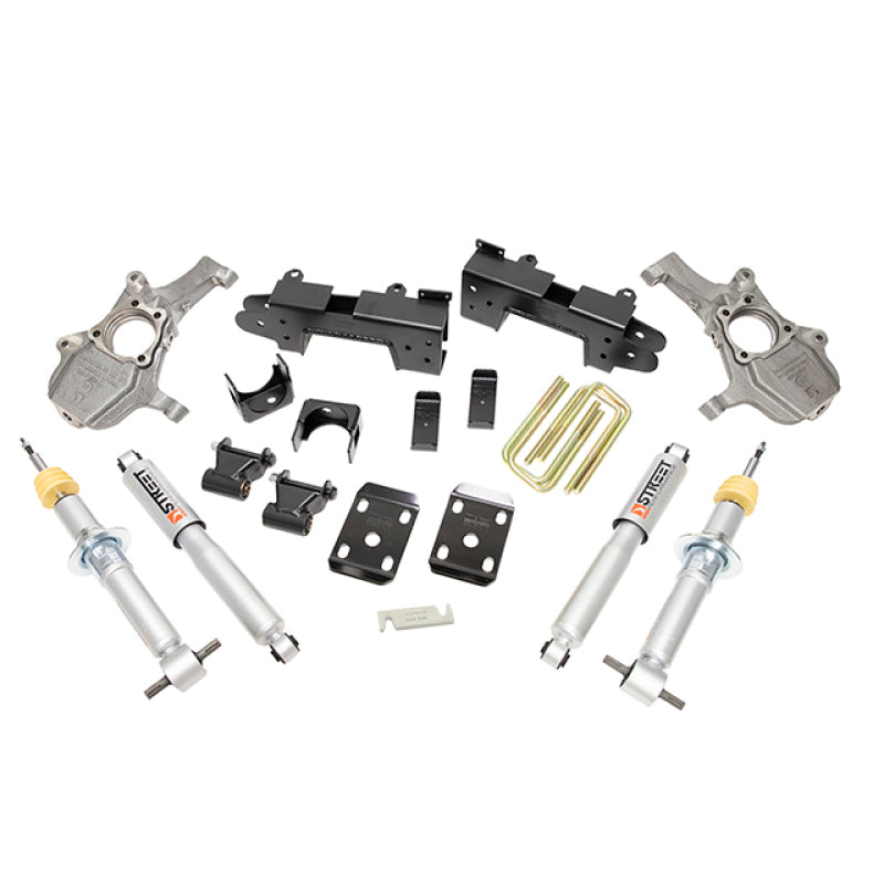Belltech LOWERING Kit 2019 Chevy Silverado 1500/GMC Sierra 1500 4x4 4in Front/6in Rear 1041SP