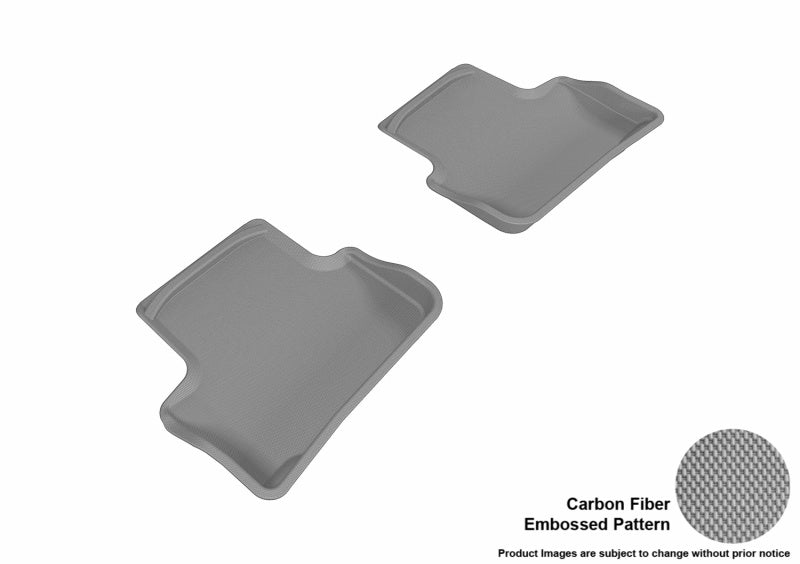 3D MAXpider 2005-2010 Chevrolet Cobalt Kagu 2nd Row Floormats - Gray L1CH01621501