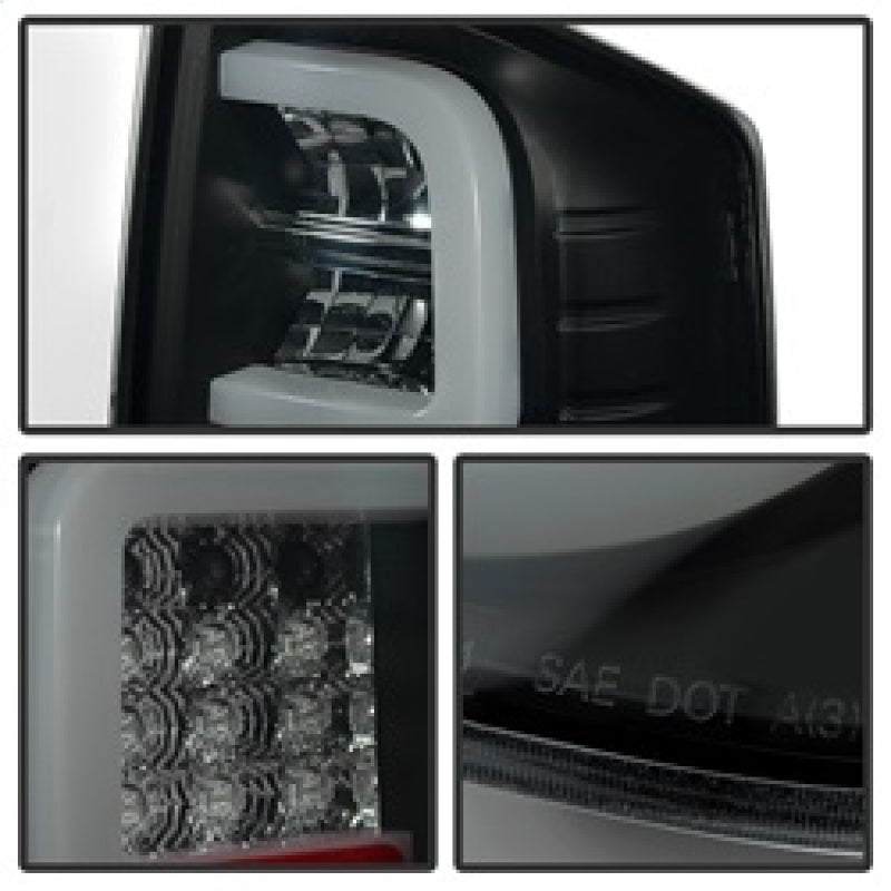 Spyder Toyota Tundra 2014-2016 Light Bar LED Tail Lights Black Smoke ALT-YD-TTU14-LED-BSM 5080202