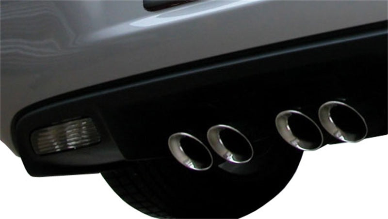 Corsa Performance 2.5" Dual Rear Exit Cat-Back Exhaust System with Twin 3.5" Tips