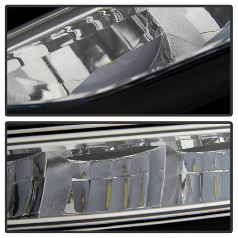Spyder 16-18 GMC Sierra 1500 OEM Style Full LED Fog Light w/Switch - Clear (FL-GS2016-LED-C) 9043222