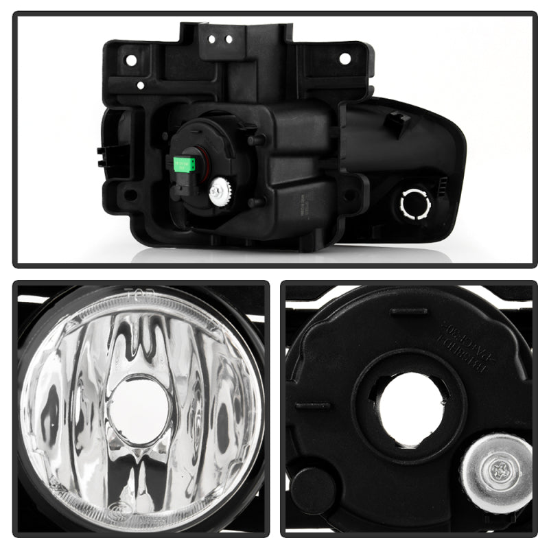 SPYDER 19-22 Dodge Ram 2500/3500 Halogen Only OEM Style Fog Lights w/Universal Switch 9051043