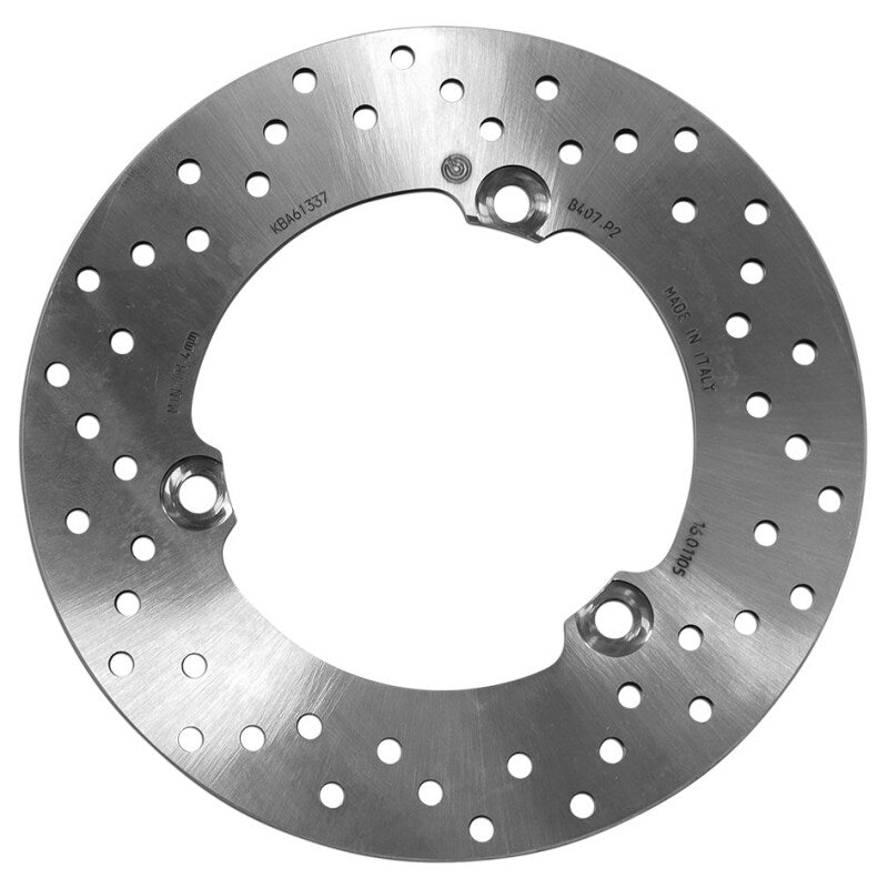 Brembo OE 15-22 Yamaha GPD N-Max 125cc 230x4.5mm Brake Disc - Rear Fixed 68B407P2