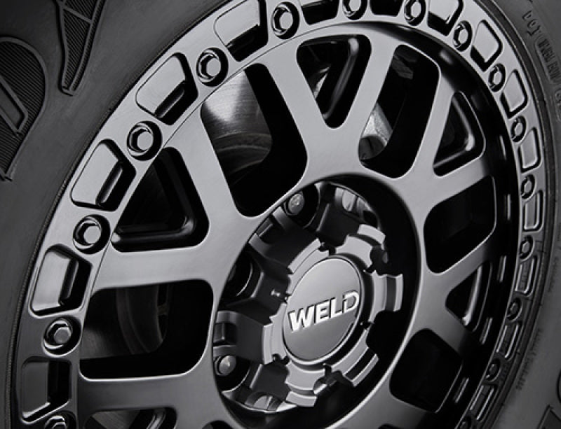 Ford Racing 21-24 Bronco (Excl Bronco Raptor) 17x8.5in Weld Wheel Kit - Black M-1007K-W1785BL