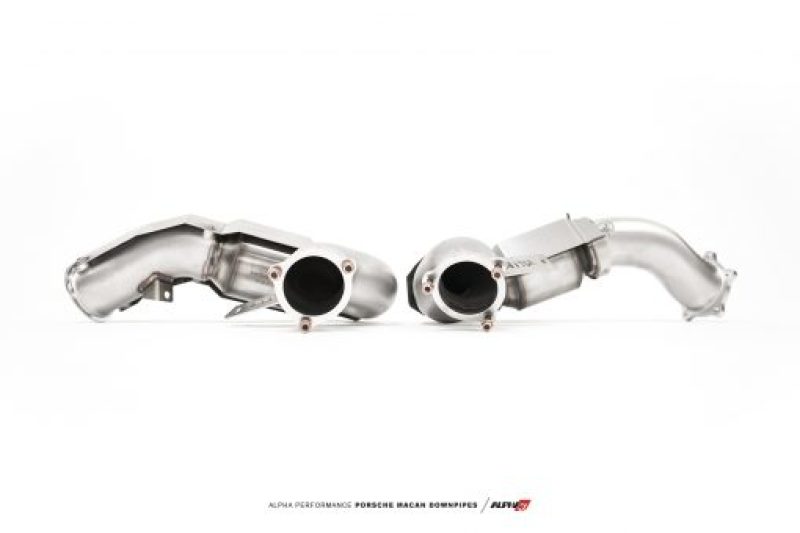 AMS Performance Porsche Macan 3.0L/3.6L Alpha Catted Downpipe Set (Twin Turbo V6 only) ALP.24.05.0001-1