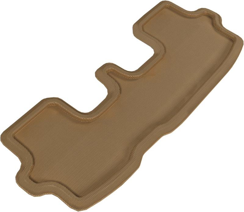3D MAXpider 2008-2013 Toyota Highlander Kagu 3rd Row Floormats - Tan L1TY15031502