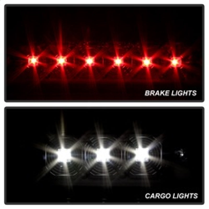 SPYDER xTune Chevy Silverado 07-13 / GMC Sierra 07-13 LED 3RD Brake Light - Black BKL-CSIL07-LED-BK 9037443