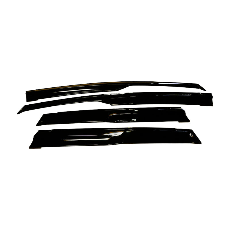 BLOX Racing 06-11 Fit / Jazz Door Sun Visors MU Type Smoked Acrylic 4pcs BXPP-26102