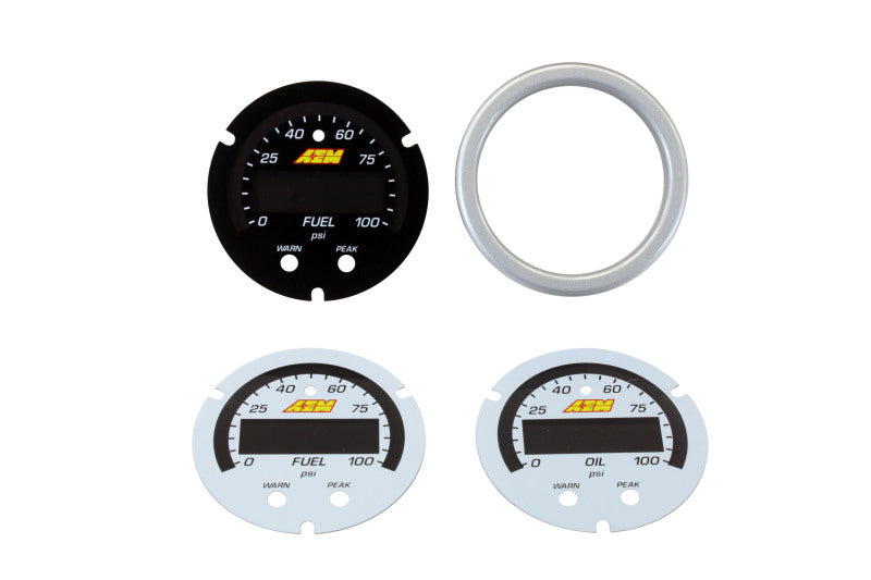 AEM Electronics Instrument Trim Ring Set