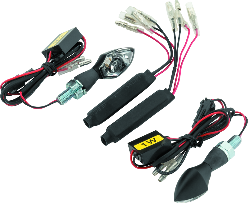 BikeMaster LED Micro Brite pair - Black 266237