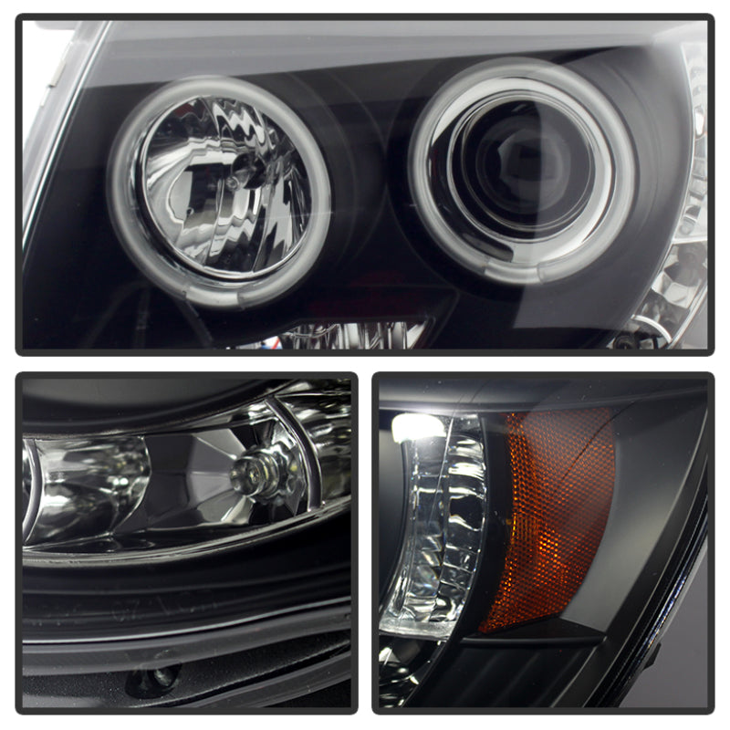 Spyder Toyota Tacoma 05-11 Projector Headlights CCFL Halo LED Blk Smke PRO-YD-TT05-CCFL-BSM 5079046