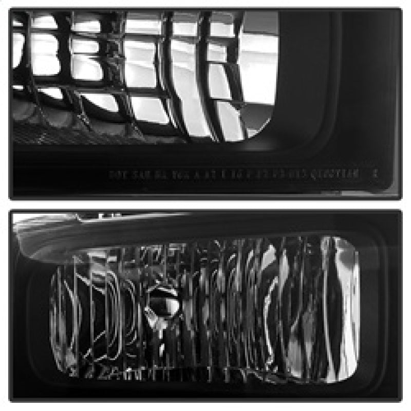 SPYDER Xtune Ford F250/350/450 Super Duty 05-07 Crystal Headlights Black Smoked HD-JH-FS05-AM-BSM 9030444