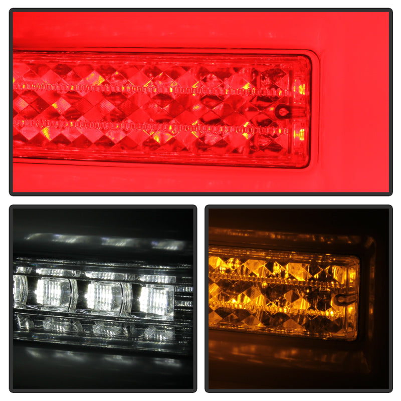 Spyder Toyota 4Runner 10-14 LED Tail Lights - Sequential Turn Signal - Chrome ALT-YD-T4R10-SEQ-C 5087805