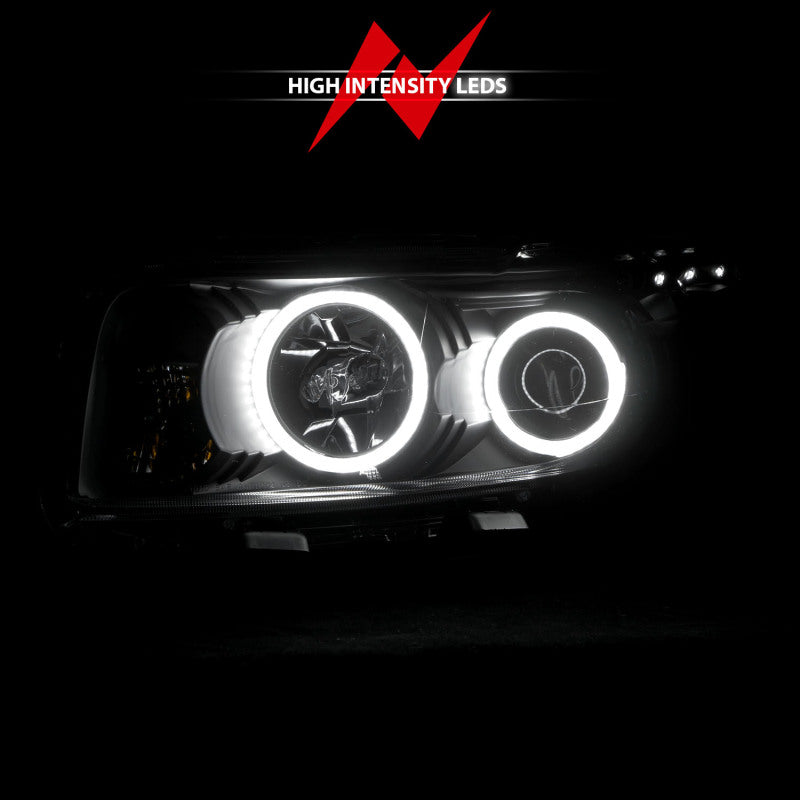 Anzo 2008-2010 Scion Xb Projector Headlights w/ Halo Black