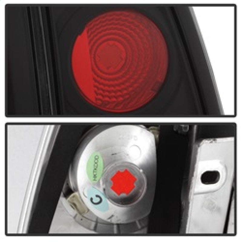 Spyder Lincoln Navigator 03-06 Euro Style Tail Lights Black ALT-YD-LN03-BK 5005946