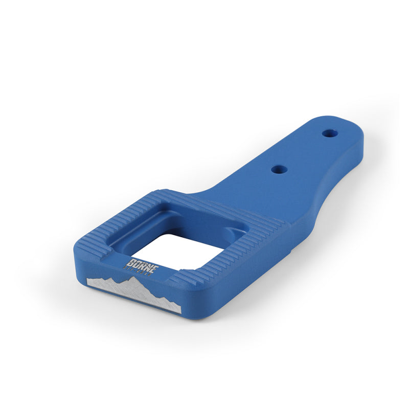Borne Off-Road 2017+ Ford Raptor / 2009+ Ford F150 Borne Off-Road Billet Tow Hooks - Blue BNTH-F150-17BL