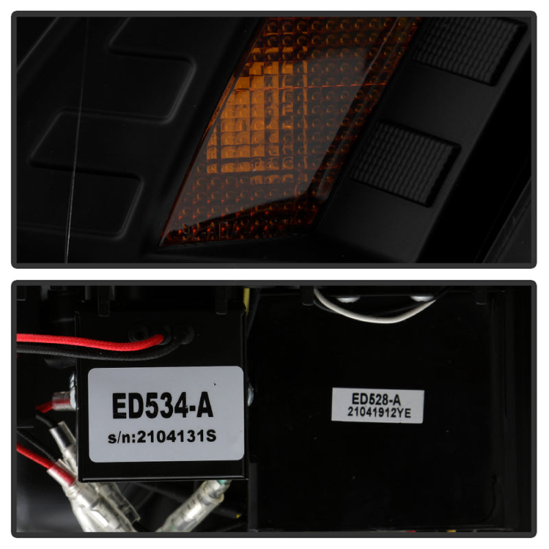 Spyder 13-16 Audi A4/S4 HID Model Only Projector Headlights - Black PRO-YD-AA413HIDSI-BK 5088338