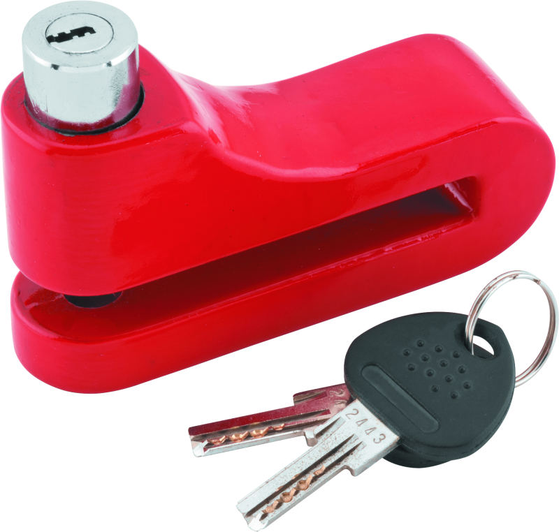 BikeMaster Bully Lock Disc Lock 10mm - Red 132249