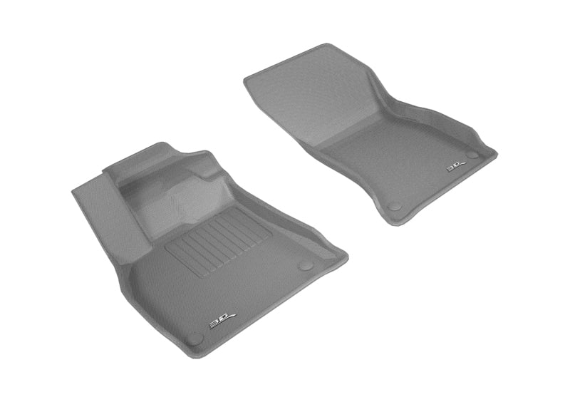 3D MAXpider 2018-2020 Audi Q5 Kagu 1st Row Floormat - Gray L1AD04711501