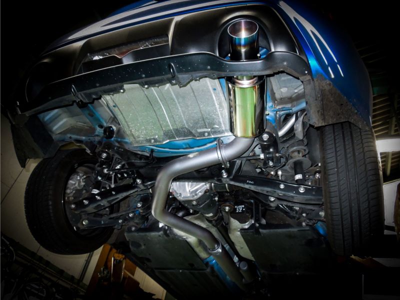 HKS Hi-Power Racing Single Exit Exhaust for FR-S BRZ