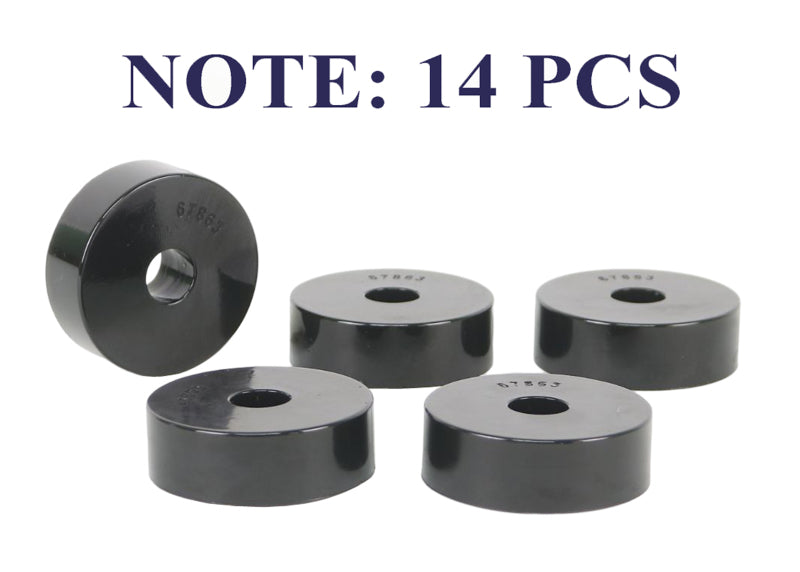 Whiteline Body Mount Bushing Jeep CJ5 59-73 W93478