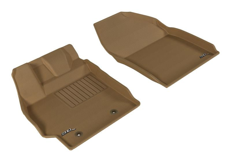 3D MAXpider 2013-2015 Scion XB Kagu 1st Row Floormat - Tan L1SC00511502