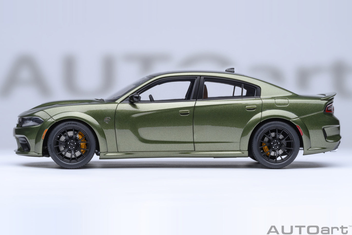 AUTOart Dodge Charger SRT Hellcat Redeye Jailbreak F8 Green 1:18