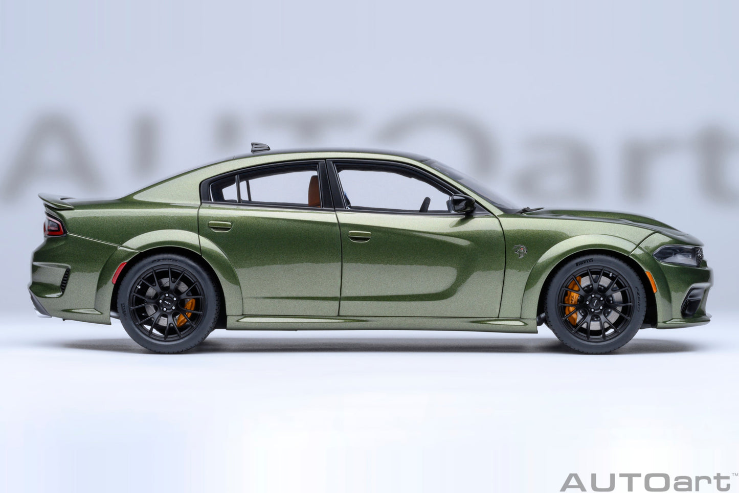 AUTOart Dodge Charger SRT Hellcat Redeye Jailbreak F8 Green 1:18