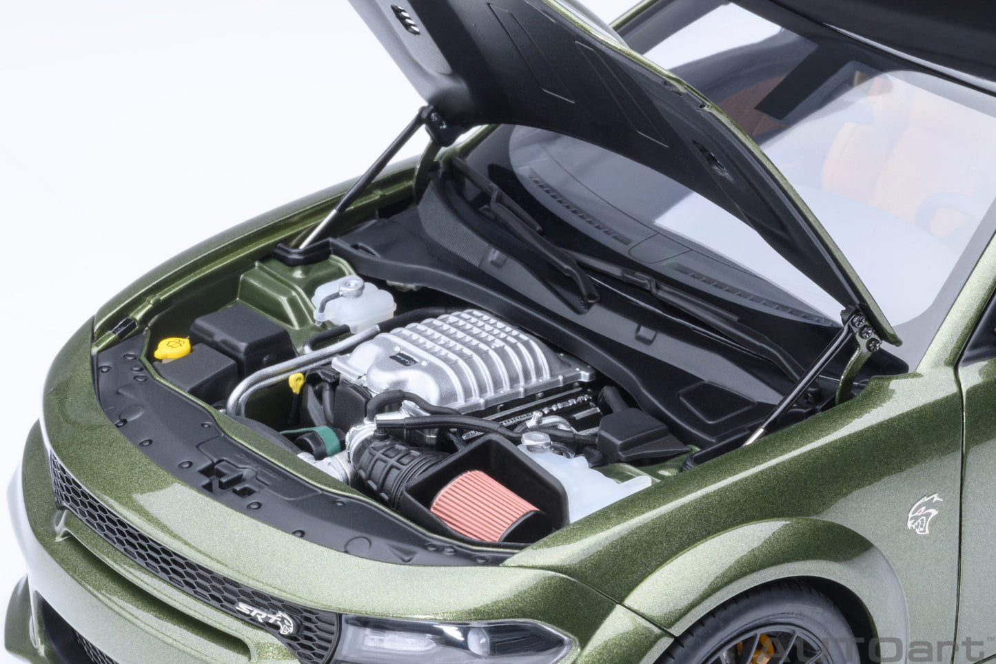 AUTOart Dodge Charger SRT Hellcat Redeye Jailbreak F8 Green 1:18