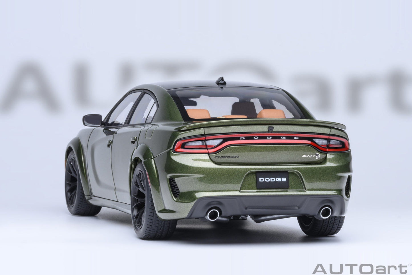 AUTOart Dodge Charger SRT Hellcat Redeye Jailbreak F8 Green 1:18