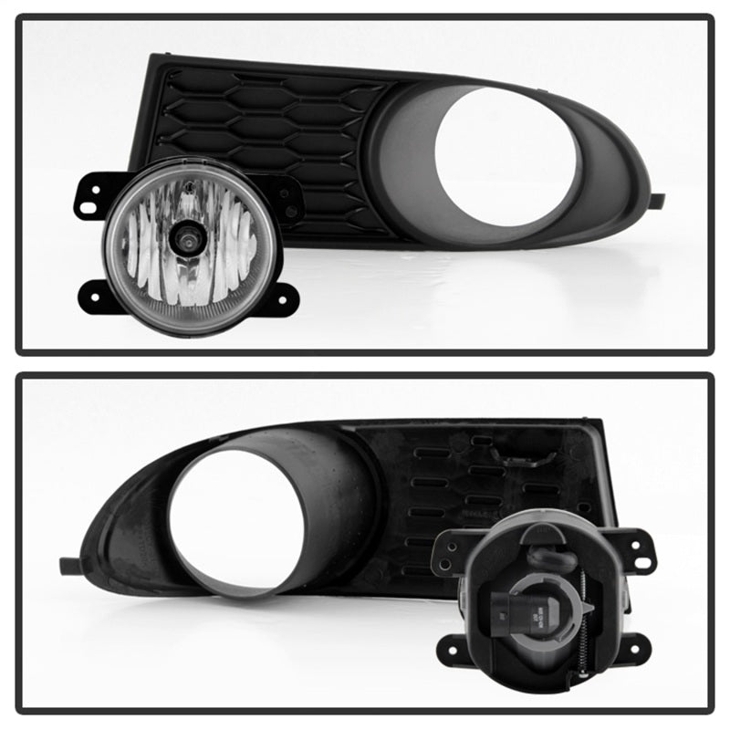 Spyder Dodge Journey 2011-2014 OEM Fog Light W/Universal Switch- Clear FL-DJ2011-C 5080448