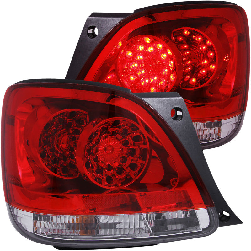 Anzo 1998-2005 Lexus Gs300 LED Tail lights Red/Clear