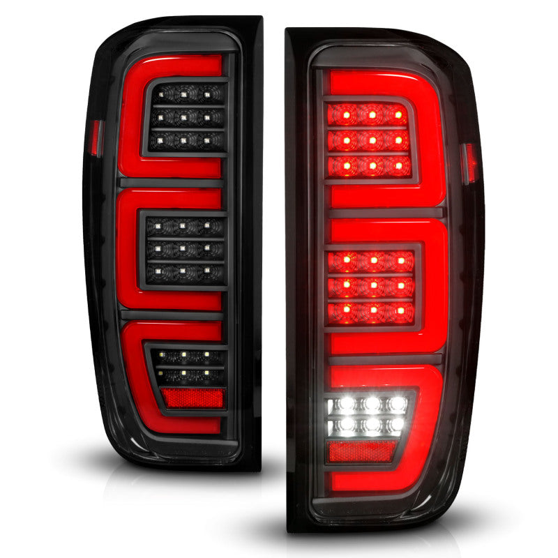 ANZO 19-23 GMC Sierra 1500/2500HD/3500HD Black Replacement Full LED Bar Tail Light 311457