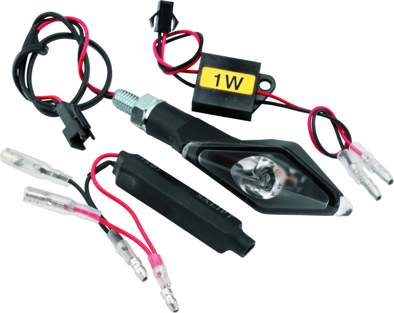 BikeMaster LED Alienangle Pair - Black 266252