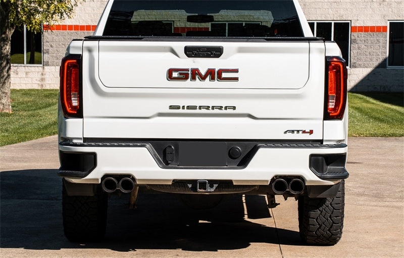CORSA Performance Corsa 19-23 Chevy Silverado 1500 CatBack Dual Rear Exit with Twin 4in Black Powder Ct ProSeries Tips 21199BPC