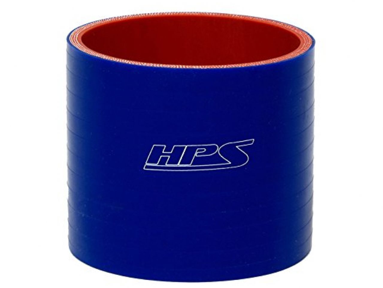 HPS 2-1/2" ID, 6" Length, Silicone Straight Coupler Hose, High Temp 4-ply Reinforced, 63mm ID, Blue