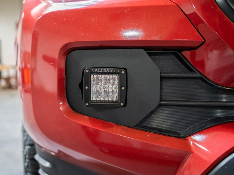 Cali Raised LED Cali Raised 2016-2023 Toyota Tacoma Led Fog Light Pod Replacements Brackets Kit - 3X2 18W Amber Pods CR2532