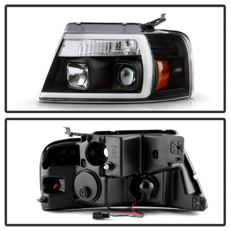 Spyder Ford F-150 04-08 High-Power LED Headlights - Black PRO-YD-FF15004PL-BK 5088161