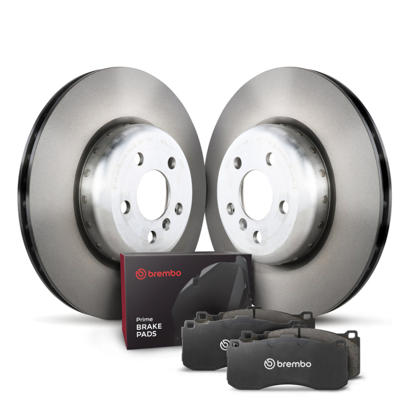 Brembo OE 17-19 BMW 740e xDrive/16-19 740i/17-19 740i xDrive/2017 740Le xDrive Rear Disc Brake Kit KT04370