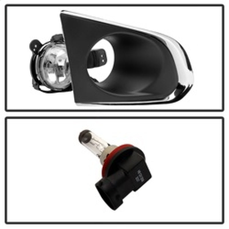 Spyder Chevrolet Trax 2015-2016 OEM Fog Lights W/Cover and Switch Clear FL-CTRAX13-C 9031595