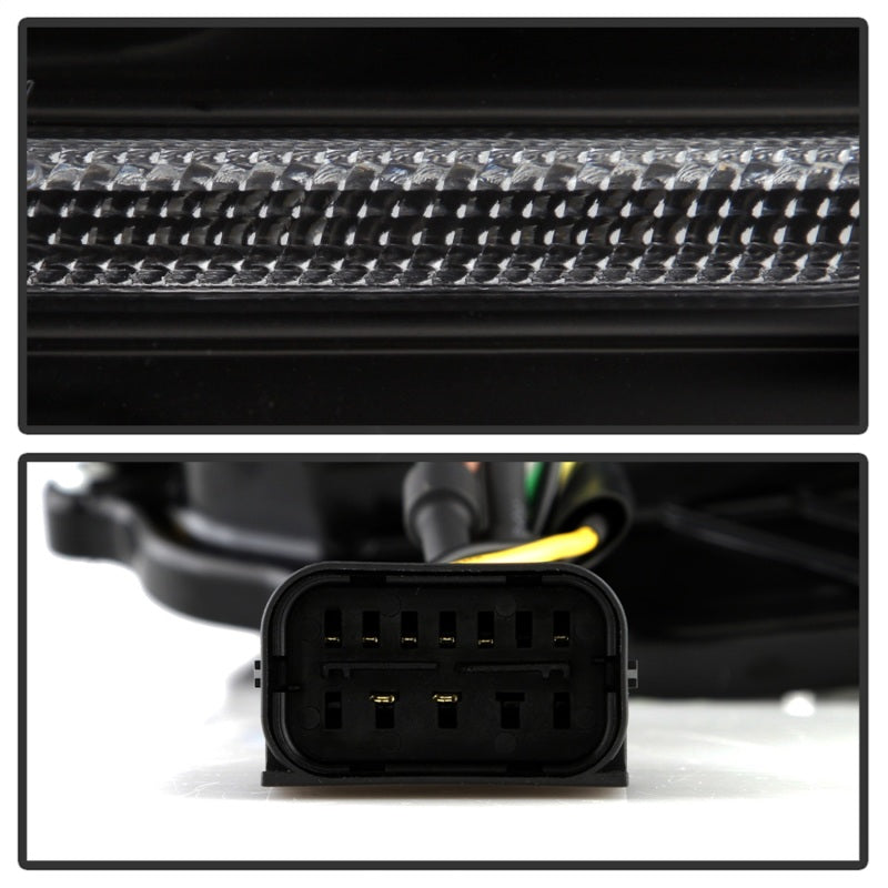 Spyder Mini Cooper 07-12 V2 Halogen Model Only Projector Headlights - Black PRO-YD-MC07V2SI-SBLB-BK 5088215