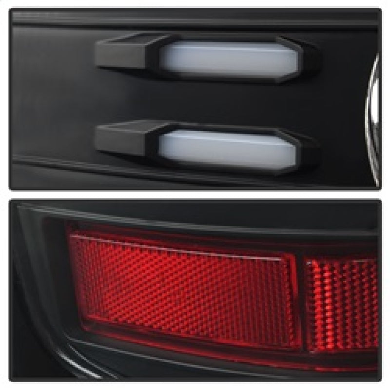 Spyder Chevy Silverado 2016-2017 Light Bar LED Tail Lights - Black ALT-YD-CS16-LED-BK 5083722
