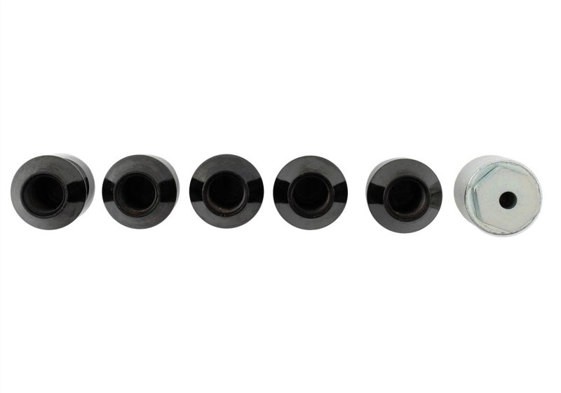 Ford Racing 2023+ Ford Bronco Raptor  M14 x 1.5 Black Security Lug Nut Kit - Set of 5 M-1A043-A5