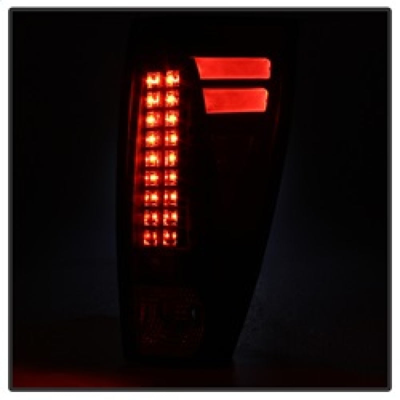 Spyder Chevy Avalanche 02-06 LED Tail Lights Black ALT-YD-CAV02-LED-BK 5001061