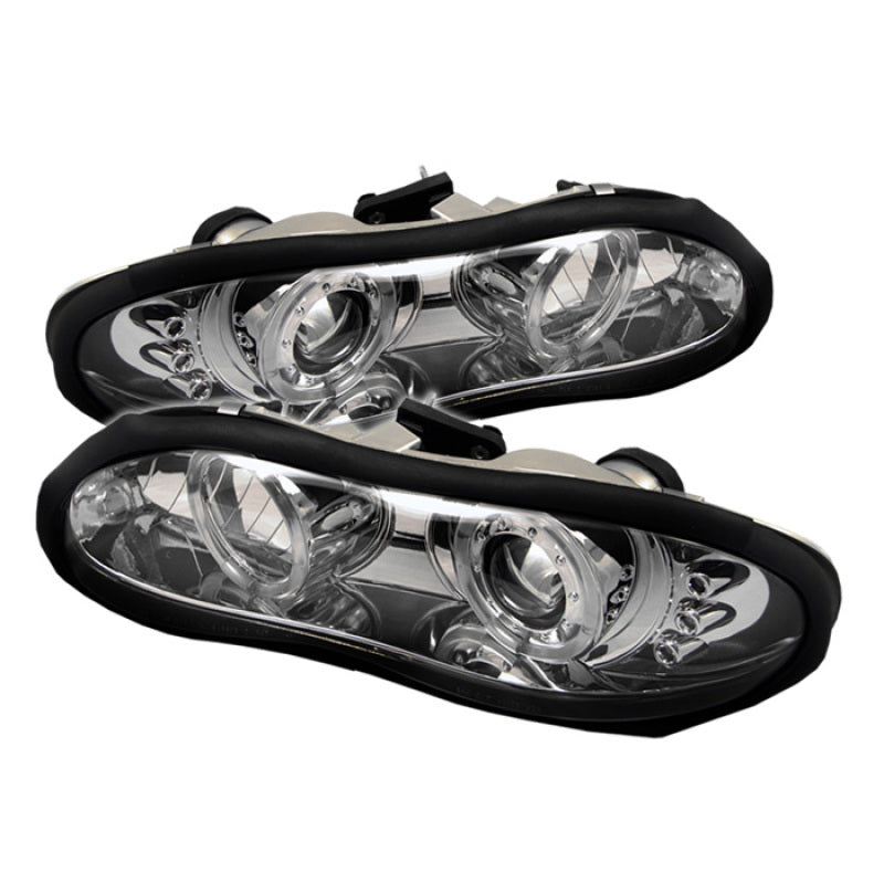 Spyder Chevy Camaro 98-02 Projector Headlights LED Halo LED Chrm - Low H1 PRO-YD-CCAM98-HL-C 5009241