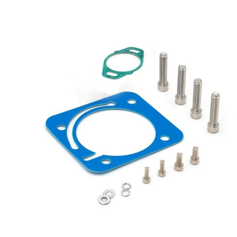 BLOX Racing Honda B/D/H/F Series Engines 76mm Black Billet Throttle Body V2 BXIM-00205-BK-V2