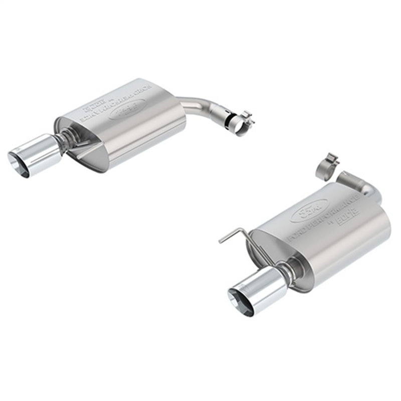Ford Racing 2018 Mustang 2.3L Ecoboost Sport Muffler Kit - Chrome Tips M-5230-M4SCA