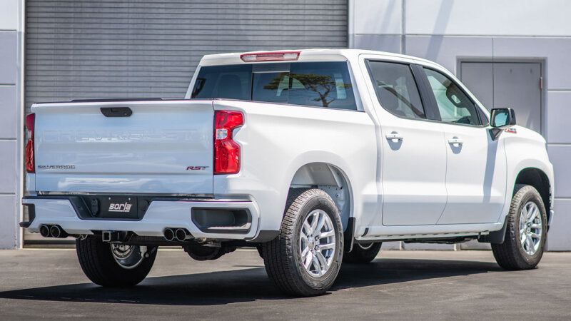 Borla 2024 Chevy Silverado 1500 6.2L V8 ATAK Catback Exhaust w/ Simulator - Black Chrome 140997BC