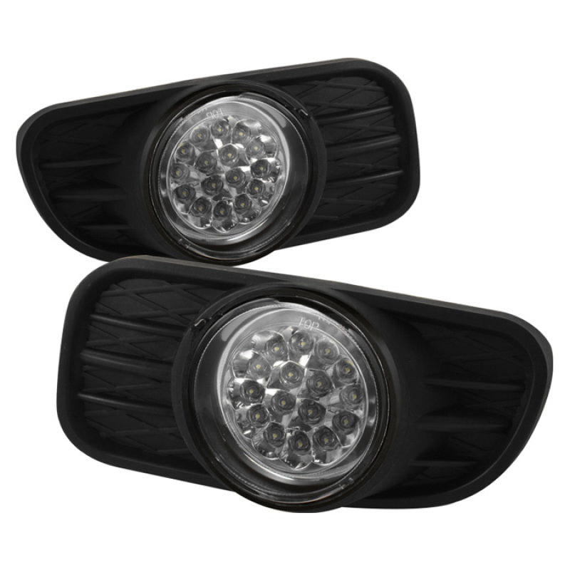 Spyder Jeep Grand Cherokee 99-04 LED Fog Lights w/Switch Clear FL-LED-JGC99-C 5015693