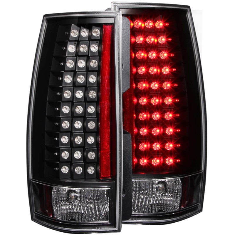 Anzo 2007-2014 Chevrolet Suburban LED Tail lights Black G4